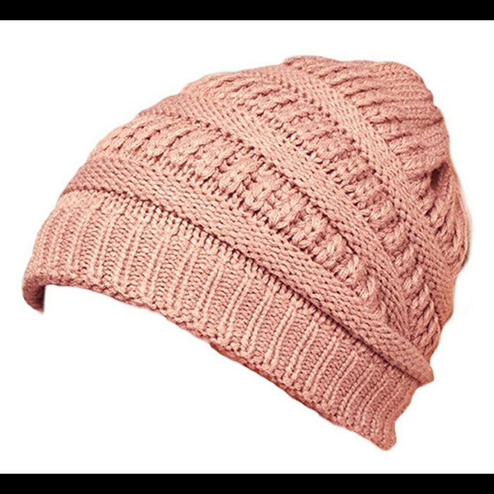 💕Ponytail knit beanie. - Picture 2 of 2